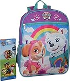 Nickelodeon Girl Paw Patrol 15" School Backpack With Bonus 6pk Paw Patrol Pencils [並行輸入品]