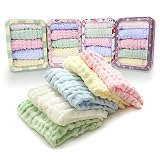 ベビービブ ガーゼタオル 6層ガーゼ 綿100％ 30*30cm 5枚入 ベビーギフトセット