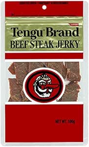 Amazon 国内製造 テング ビーフステーキジャーキー 100g テング おつまみ 珍味 通販