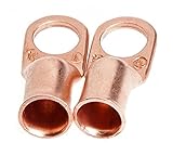 Forney 60097 Copper Cable Lugs, Number 1/0 Cable with 1/2-Inch Stud Size, 2-Pack [並行輸入品]