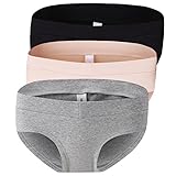 KUCIレディースunder theバンプ妊娠マタニティブリーフコットン下着ヒップスターショーツ