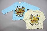 (イーベビー)e-baby イーチャンフードプリントTシャツ 80cm ブルー(07)