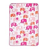 Carter's Elephant Walk Allover Printed Blanket [並行輸入品]