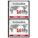 Cloudisk 2Pack Compact Flash Card (16GB)