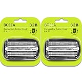 BOEEA ブラウン対応 シリーズ3 替刃 32B/21B 互換 シェーバー替刃 交換ヘッド 3080s 3040s 3020s 3010s 310s 適用 メンズ電気シェーバー用 対応 カミソリアクセサリ― 交換ヘッド