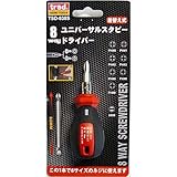 （業務用30セット）TRAD 差替式8WAYドライバー/作業工具 【軸長35mm】 スタビータイプ TSD-838S 〔業務用/DIY用品/日曜大工〕