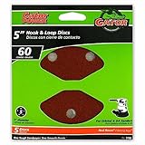 Gator Finishing 3785 60 Grit Aluminum Oxide Sanding Discs (5 pack) 5 [並行輸入品]
