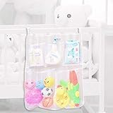 fishmm Sleeping Lamb Baby Nursery Organizer、シャワーキャディ大学、衣類のおむつおもちゃHangingストレージバッグ4ポケットベッドサイドキャディ