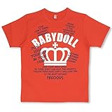 ベビードール メッセージTシャツ 男女兼用 L レッド