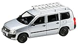 HJ64 1/64 トヨタ プロボックス カスタムバージョン/ルーフキャリア付き シルバーメタリック 完成品