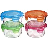Wean Green Garden Lunch Bowls, Multi-Colored, Set of 4 [並行輸入品]