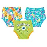 ☆★ディズニー【 Disney】★☆ヒップにモンスターズキャラクター防水加工3層トレーニングパンツ3枚組 (95cm)