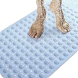 スリップ防止浴槽マット、非スリップベビーキッズ安全シャワーマット、Skid Proof and Anti Bacterial、金型Resistantバスタブマットwith Suction Cups (