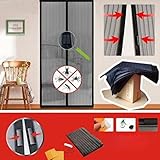 topyartバグオフインスタント画面Hands Freeマジックメッシュドア画面Net withマグネットAnti Mosquitoバグカーテン