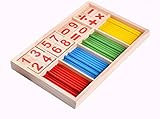 知育玩具　木のおもちゃ　カウント玩具　教育玩具　子供算術おもちゃ　数字　教育　学習　知育
