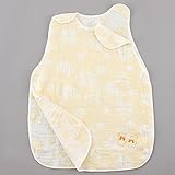 ふわふわガーゼスリーパー　泉州無撚糸　日本製 (レモンイエロー)