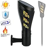 ブルームウイン（BLOOMWIN）ソーラーランプ パスライト ソーラーライト　ブラケットライト　壁掛けライトアンティーク　揺らぐ炎ライト　135pcs SMD2835 IP65防水 LED電飾ライト 