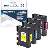 LCL RICOH用 リコー用 GC42 GC42H GC42K GC42KH GC42CH GC42MH GC42YH 増量 顔料 (4色セット ブラック シアン マゼンタ イエロー) 互換インクカートリッジ 対応機種：SG 5200 / SG 5200 FT