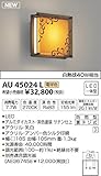 コイズミ照明 ポーチ灯 白熱球40W相当 アンバー色シルク印刷 AU45024L