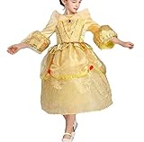 パーティーパーク美女と野獣 ベル プリンセスドレス なりきり 変身 コスチューム 仮装パーティー 100㎝ 110㎝ (110㎝)