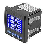 パワーメータ 多機能 3相電流 電圧 周波数 メーターV A Hz kWh RS485
