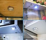 Nightlight、yjydada 2pcs LEDバッテリーPoweredワイヤレスNight Light Stick Onタップタッチランプライト