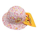 アンパンマン 日よけ帽子 フラップ付き お出かけ ANPANMAN 50cm ピンク