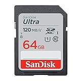 【 サンディスク 正規品 】 SDカード 64GB SDXC Class10 UHS-I 読取り最大120MB/s SanDisk Ultra SDSDUN4-064G-GHJNN 新パッケージ