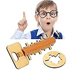 gangnumsky- Toy-Bamboo Unlock Key Adult Educational Toys kids Intelligence Preschool Toy for Kids Ch