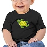 カメ かめ 動物 自然子供服 ベビーTシャツ 半袖 男の子 女の子 クルーネック カジュアル