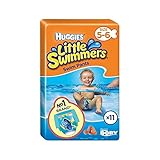 少しスイマーはパックあたり5-6媒体11のサイズを (Huggies) - Huggies Little Swimmers Size 5-6 Medium 11 per pack [並行輸入品]