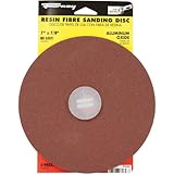 Forney Sandingディスク7 " x 7 / 8インチ80グリット