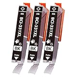 キャノン 用 BCI-330 BCI-330BK BCI-330XLBK 互換インクカートリッジ ブラック 大容量 3本セット 残量表示 個別包装 キャノン 331 330 互換 インク 対応機種： PIXUS TS8530 TS8630