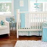 My Baby Sam Follow Your Arrow 3 Piece Crib Bedding Set, Aqua by My Baby Sam