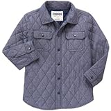 ジンボリー GYMBOREE/ キルトシャツジャケット シャンブレー アウタージャケット M【並行輸入】