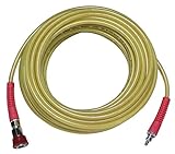 日立工機 高圧エアホース(ロックキャップソケット) 20m クリアタイプ 内径6mm パージプラグ付 0088-8128