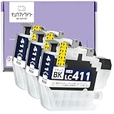 LC411BK 互換インク ブラザー(brother)用 DCP-J1800N DCP-J926N DCP-J914N DCP-J526N MFC-J904N MFC-J739 MFC-J939