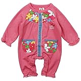 《秋冬春対応》 CHILD CHAMP(チャイルド チャンプ) 裏毛ヨーク切り替えカバーオール 60cm/P NO.C-271004