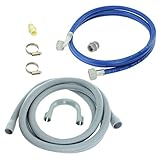 spares2go水Fillパイプ&排水ホースキットfor Cda食器洗い機（2.5 M）