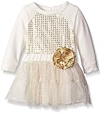 Youngland Baby Girls ' Sequin Bodiceドロップウエストチュチュスカートドレス