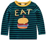 [スゴフィ]SGFY　 ボーイズ Tシャツ スウェット 女の子 男の子 キッズ ベビー トレーナー パーカー 長袖 子供服 おしゃれ かわいい 秋 冬 プリント ハンブルク柄 ストライプ (90cm,