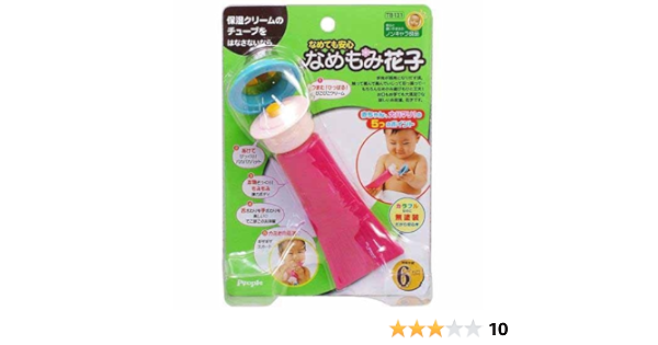 Amazon ノンキャラ良品 なめても安心なめもみ花子 がらがら ラトル おもちゃ