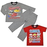 トミカ パジャマ TOMICA 2TOPS 天竺スウェット パジャマ キッズ 男の子 ボーイズ 【YP】fo-2top06 110cm グレー