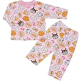 2016年 秋冬 アンパンマン 総柄プリント フリース 長袖パジャマ Anpanman ピンク◇90cm