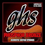ghs アコースティックギター弦 PHOSPHER BRONZE/フォスファーブロンズ ミディアム 13-56 S335