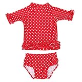 Rufflebutts ラッフルバッツ スイムウエア 4T （4歳用） 4T Red レッド 水着 [並行輸入品]