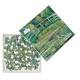 National Gallery - Monet - Bridge over Lily Pond Jigsaw: 1000-piece Jigsaw Puzzles