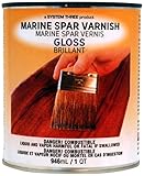 System Three 1850S16 Clear Marine Spar Urethane Varnish Coating, 1 quart Can [並行輸入品]