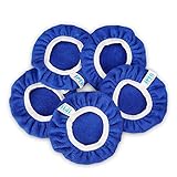 SPTA电 ポリッシャー 用タオル地パッドカバー（5〜6インチ）电 ポリッシャー ポリシングボンネットパッドほとんどのカーポリッシャー用の最大ワクサーパッド5個のパック