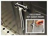 Child Baby Proofing Safety Cabinet Lock Latch Strap. Child Proof Home Safety/Kitchen Safety/Furnitur